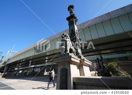 Tokyo's cityscape in Japan Nihonbashi 41958688