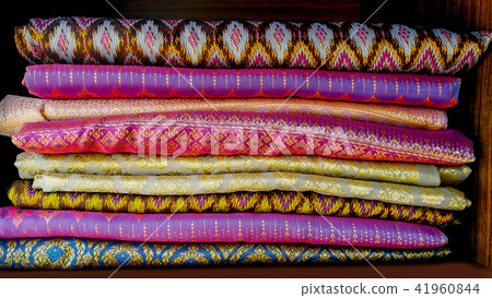 Silk, Scarf, Textile, Fez - Morocco, Cashmere Silk, Scarf, Textile, Fez - Morocco, Cashmere 41960844
