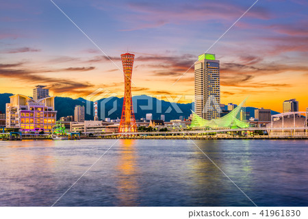 Kobe, Japan Port Skyline 41961830