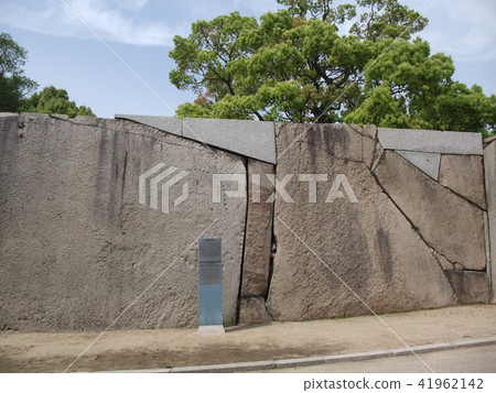 大阪城堡城堡塔櫻花門形狀 大阪城堡城堡塔櫻花門形狀 41962142