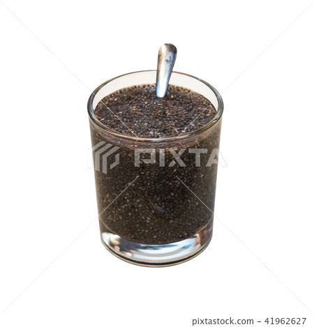 chia seeds soaked in coconut water chia seeds soaked in coconut water 41962627