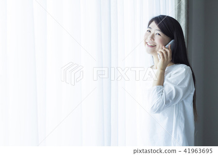 Female smartphone Female smartphone 41963695
