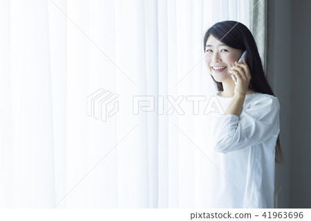 Female smartphone Female smartphone 41963696