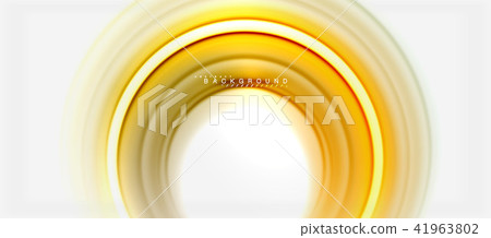 Rainbow fluid color line abstract background - swirl and circles, twisted liquid colours design Rainbow fluid color line abstract background - swirl and circles, twisted liquid colours design 41963802