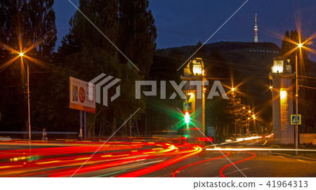 View of the night Pyatigorsk resort. 41964313