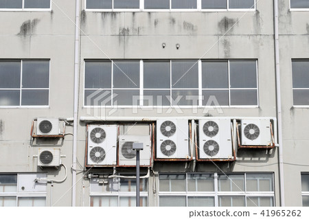 Outdoor unit Air conditioner building Outdoor unit Air conditioner building 41965262
