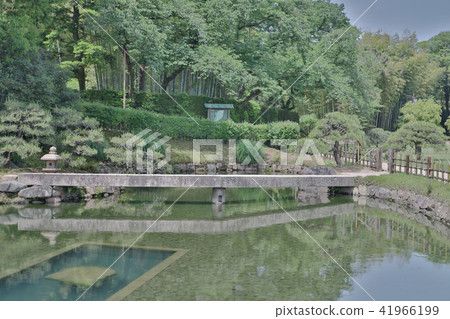 Korakuen; Japanese garden in Okayama; Japan 41966199