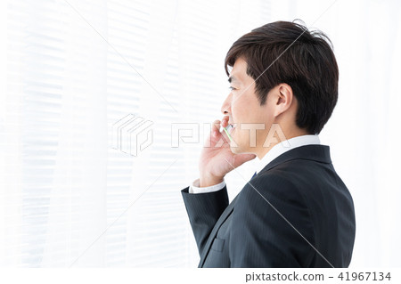 Middle-aged men calling Middle-aged men calling 41967134