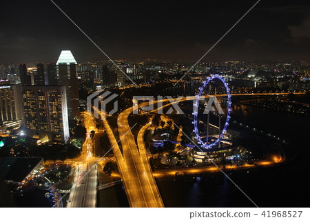 Night view of Singapore Night view of Singapore 41968527