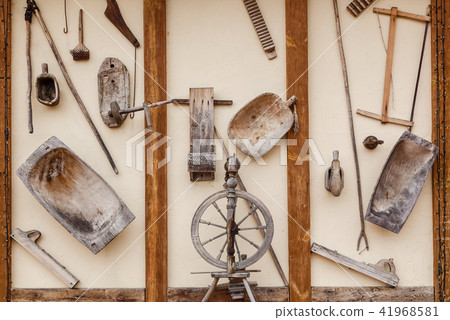 old wooden household items old wooden household items 41968581