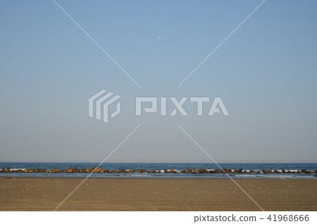 Coastal scenery Katakai Coast Chiba kujukuri beach wave eraser block Coastal scenery Katakai Coast Chiba kujukuri beach wave eraser block 41968666