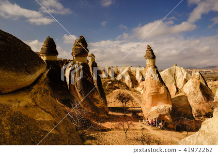 Rock formation in Cappadocia of Turkey 41972262