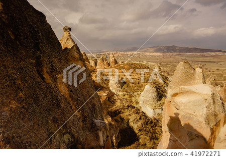 Rock formation in Cappadocia of Turkey 41972271