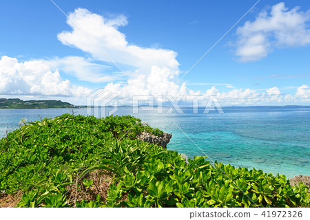 Okinawa's beautiful sea and sky Okinawa's beautiful sea and sky 41972326