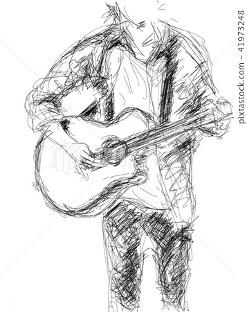 吉他演奏圖 吉他演奏圖 41973248