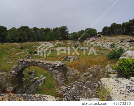 World heritage Italy Siracusa Roman Amphitheater World heritage Italy Siracusa Roman Amphitheater 41973250