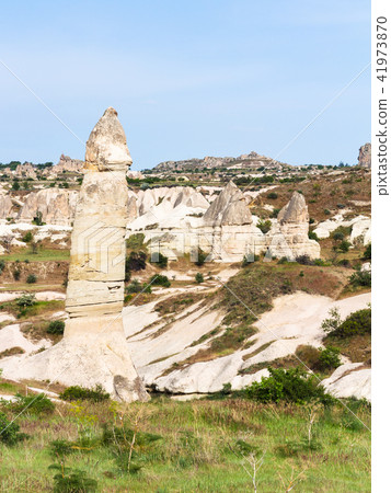 fairy chimney rocks in mountains of Goreme Park 41973870