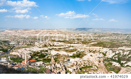 panoramic view of valley in Nevsehir Province 41974029
