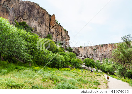 hiking path in Ihlara Valley in Cappadocia 41974055