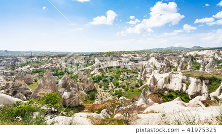 mountain valley in Goreme Park in Cappadocia 41975325