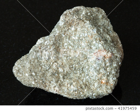 muscovite greisen rock with spessartine on black muscovite greisen rock with spessartine on black 41975459