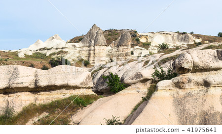 old mountain slopes in Goreme National Park 41975641