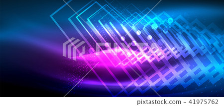 Neon glowing wave, magic energy and light motion background. Wallpaper template, hi-tech future Neon glowing wave, magic energy and light motion background. Wallpaper template, hi-tech future 41975762