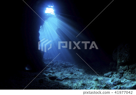 Okinawa main island Maniwada cape blue cave ③ 41977042