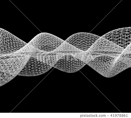 Wireframe background with mathematical expressions 41978861
