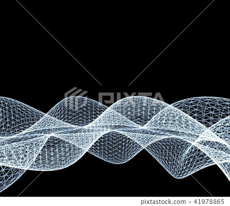 Wireframe background with mathematical expressions 41978865
