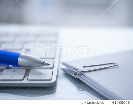 Business image · document · keyboard Business image · document · keyboard 41980668