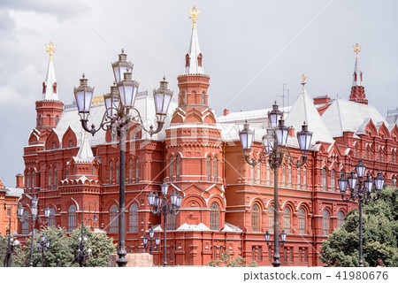 State Historical Museum on Red Square in Moscow State Historical Museum on Red Square in Moscow 41980676