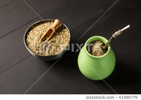 yerba mate drink 41980776