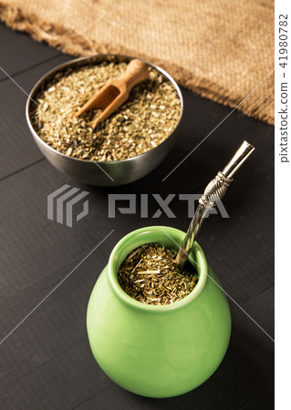 yerba mate drink 41980782