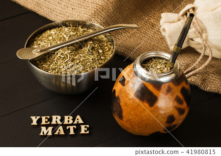 yerba mate drink 41980815