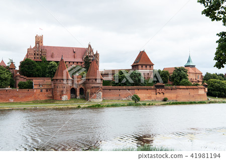 Malbork castle, medieval teutonic castle in Poland Malbork castle, medieval teutonic castle in Poland 41981194