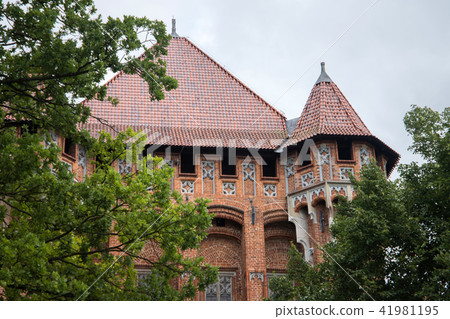 Malbork castle, medieval teutonic castle in Poland Malbork castle, medieval teutonic castle in Poland 41981195