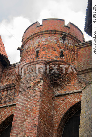 Malbork castle, medieval teutonic castle in Poland Malbork castle, medieval teutonic castle in Poland 41981200