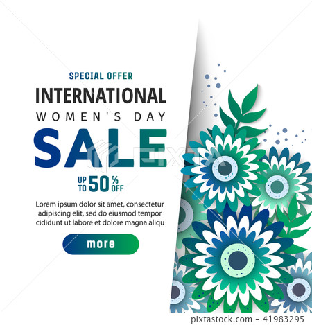 International women's day sale. 41983295