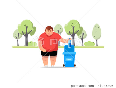 Protect the environment. Trash sorting 41983296