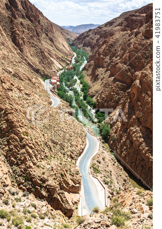 dades gorges valley, Morocco, Africa 41983751