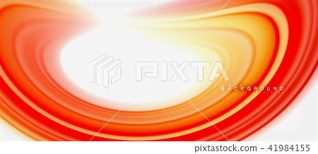 Rainbow fluid colors abstract background twisted liquid design, colorful marble or plastic wavy 41984155