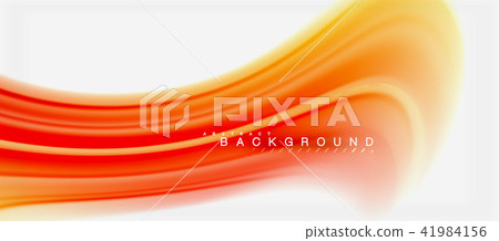 Rainbow fluid colors abstract background twisted liquid design, colorful marble or plastic wavy 41984156