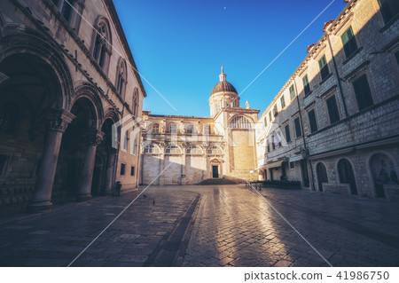 Dubrovnik Cathedral in Dubrovnik old town, Croatia 41986750