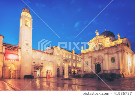 Saint Blaise Church in Dubrovnik old town, Croatia 41986757