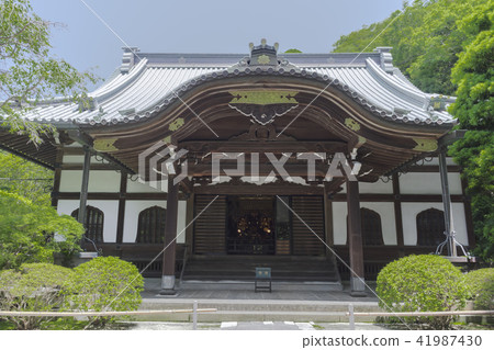 Main temple of Myoji Temple (Omachi, Kamakura City) 41987430
