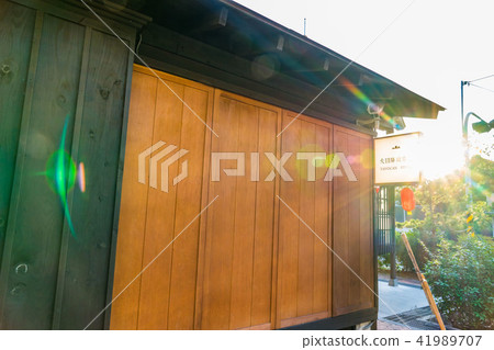 亞洲台灣台南新化大目降文化園區女性女人模特兒龍貓人像肖像 41989707