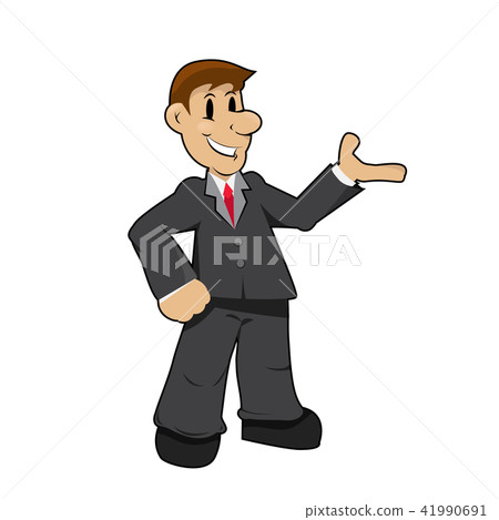 Business man cartoon character.- vector Business man cartoon character.- vector 41990691