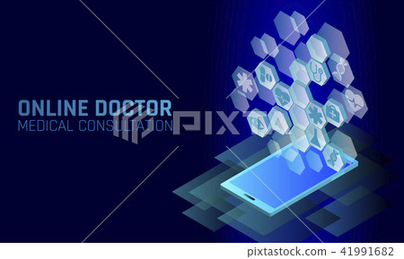 Doctor Online Medical App Mobile Applications Stock