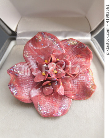 Clay (clay) brooches 41992561